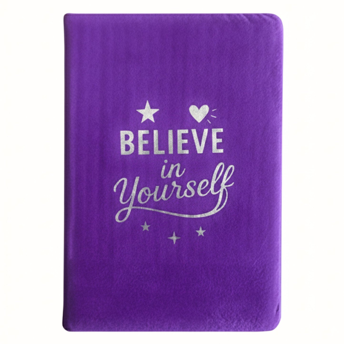 Lavender Velvet Notebook - 80 pages - Believe Yourself | Auro & Co