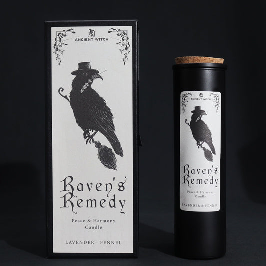 Ancient Witch Ritual Candle – Ravens' Remedy (Peace & Harmony Candle)