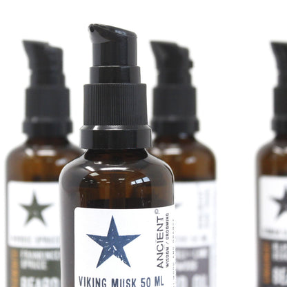 50ml Beard Oil - Spartan Hero - Condition! – packaging