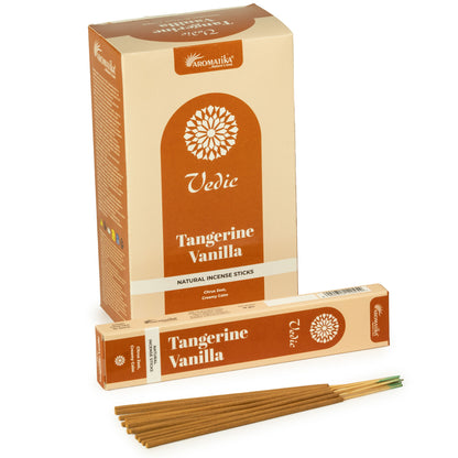 Tangerine Vanilla Vedic Incense Sticks