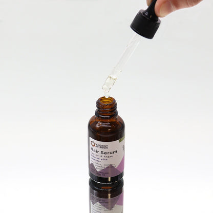 Organic Hair Serum 30ml - Lavender – detail view