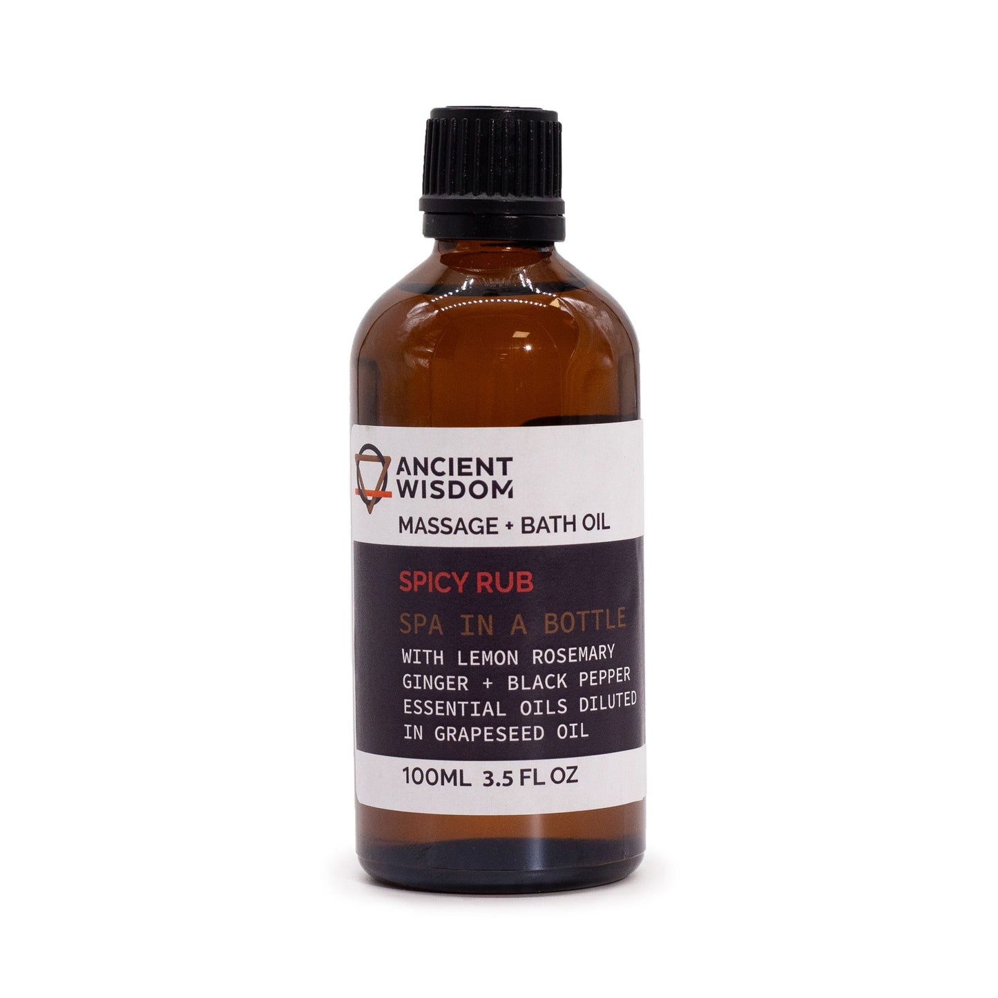 Spicy Rub Massage Oil - 100ml | Auro & Co