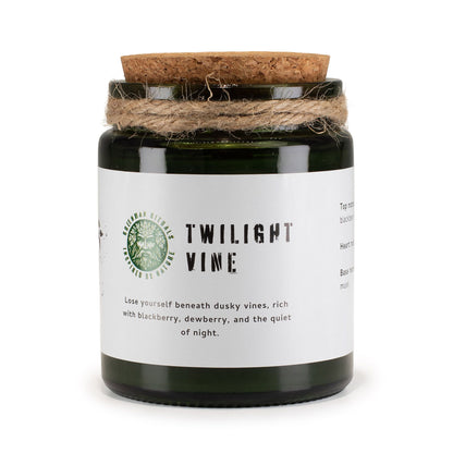 Greenman Woodwick Soy Candle - Twilight Vine | Auro & Co