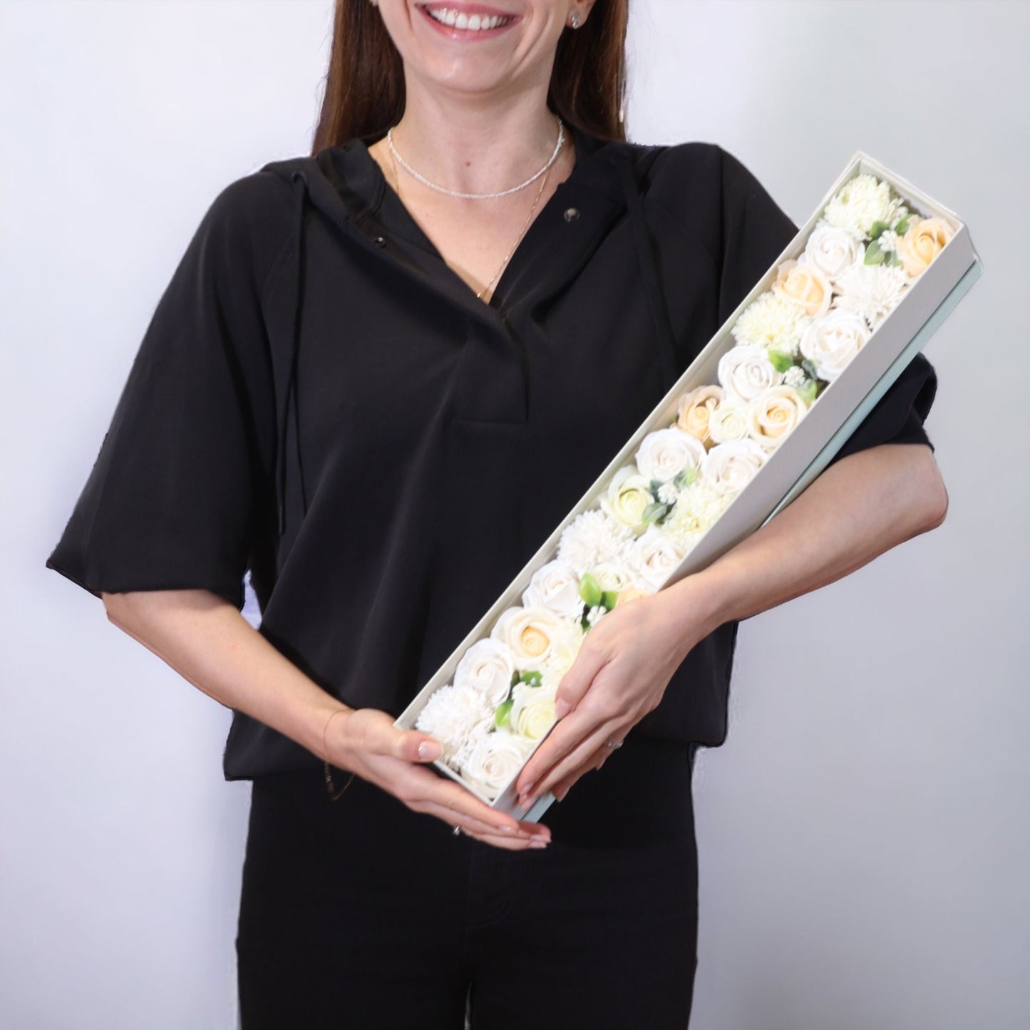 Extra Long Box - Wedding Blessings - White & Ivory – packaging