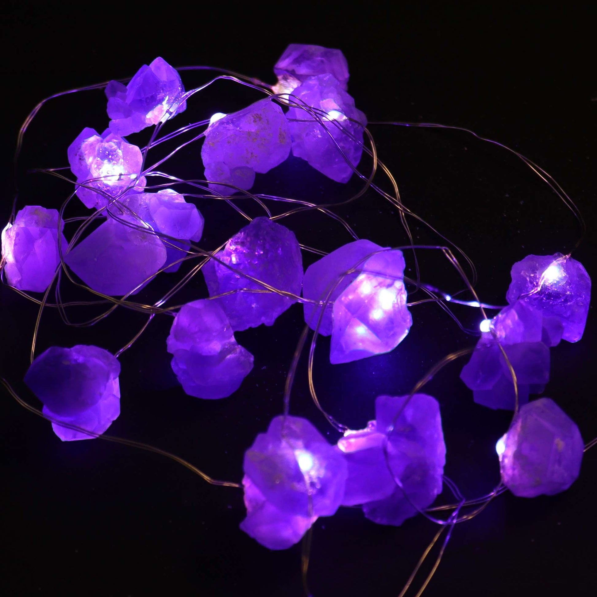 Gemstone Enchantment Lights - Amethyst – lifestyle shot