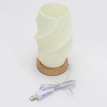 New Wave Lamp - USB - 3 settings - Cloud Twisted – detail view