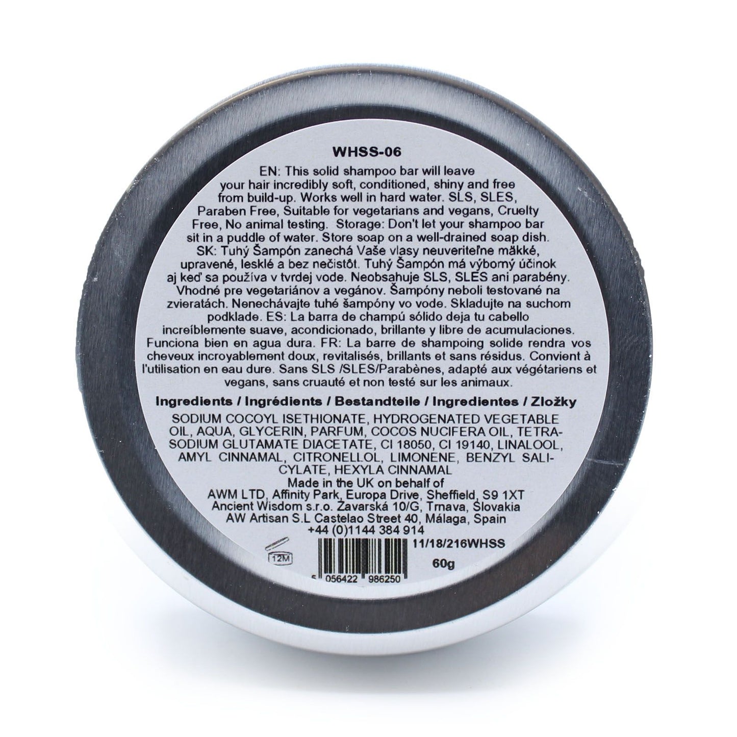 Wild Hare Solid Shampoo 60g - Pappaya – lifestyle shot