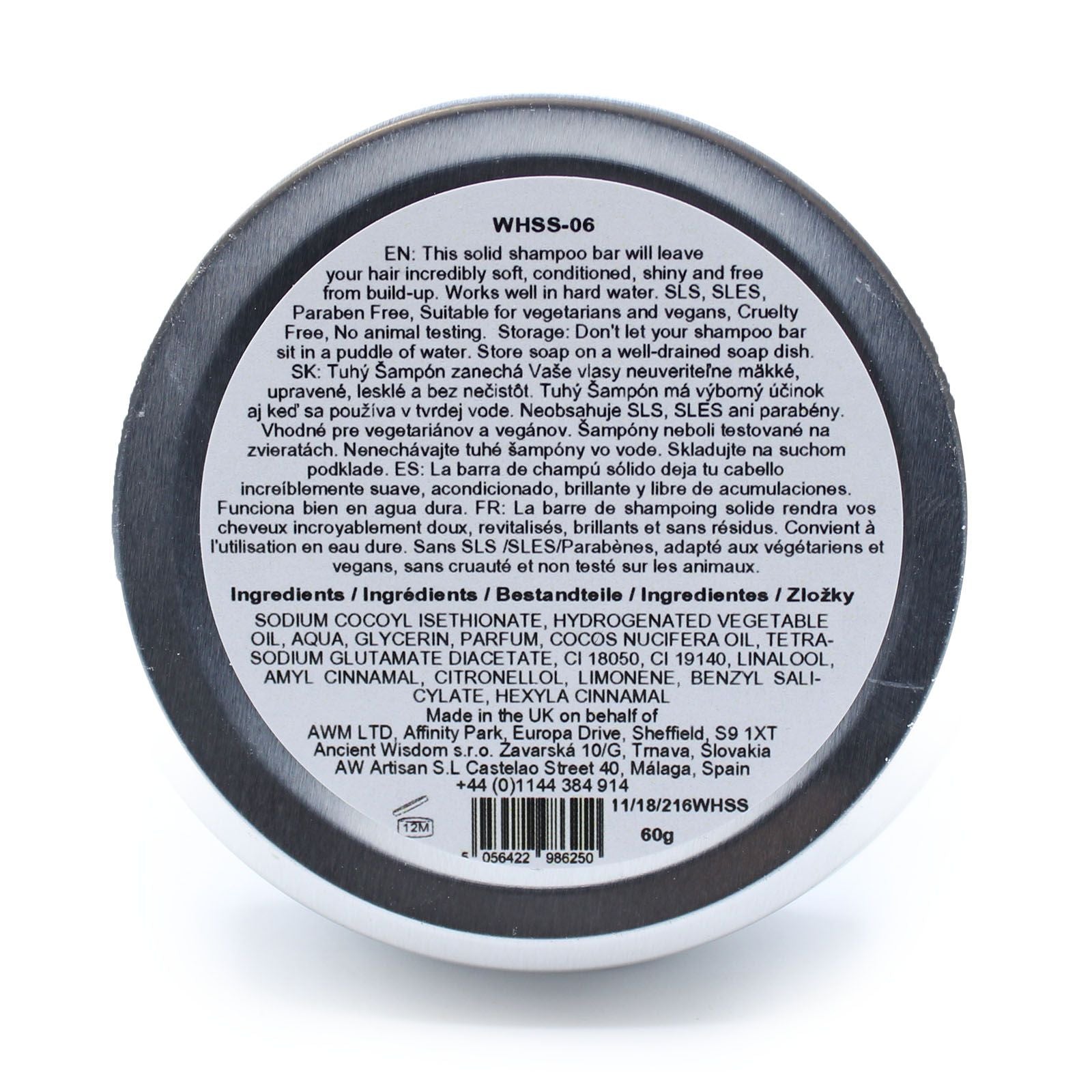 Wild Hare Solid Shampoo 60g - Pappaya – lifestyle shot