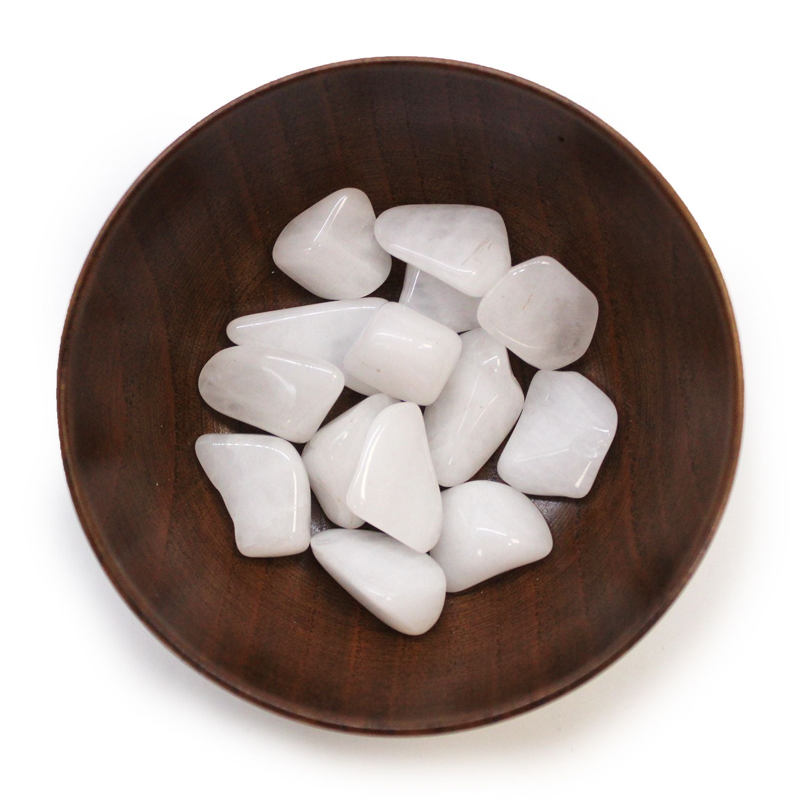 M Tumble Stone - Quartz Snow – detail view