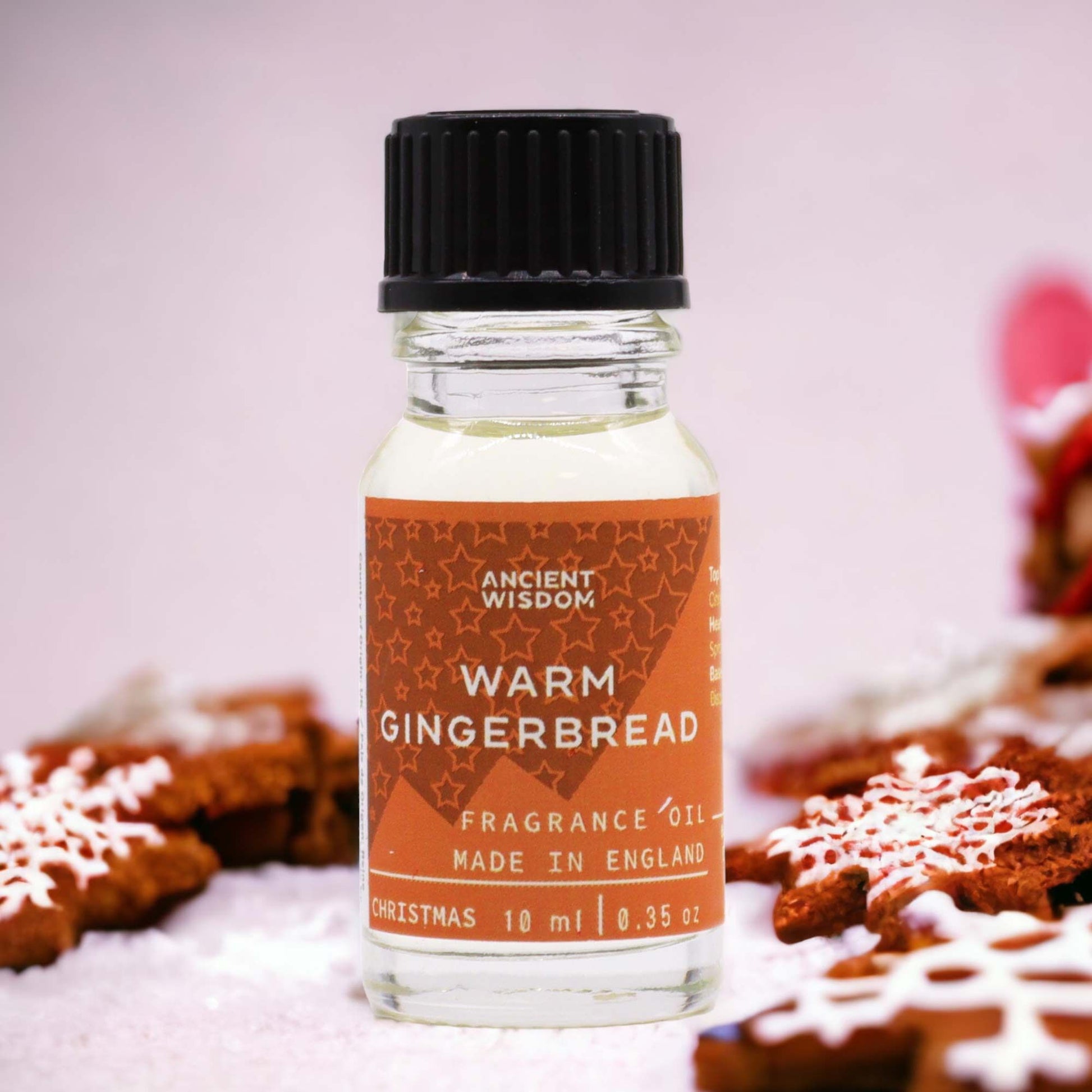 Warm Gingerbread Fragrance Oil 10ml | Auro & Co