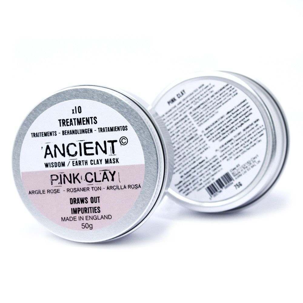 Pink Clay Face Mask 50g – lifestyle shot