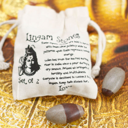 Two Inch Lingam - 2 Stones – product image 6