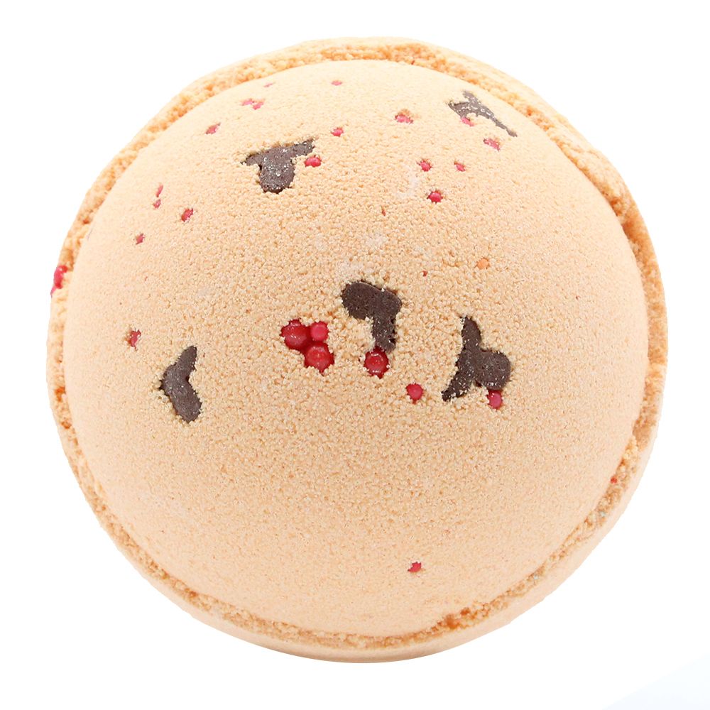 Reindeer Red Nose Christmas Bath Bomb, Toffee & Caramel, 180g