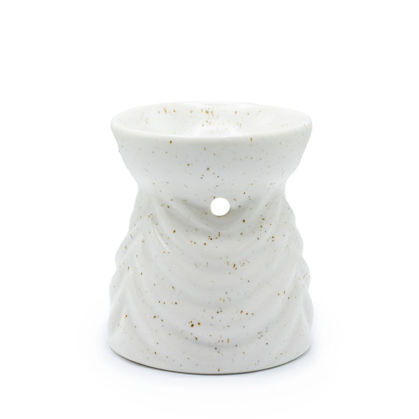 Oil Burner Geometric - Ivory | Auro & Co