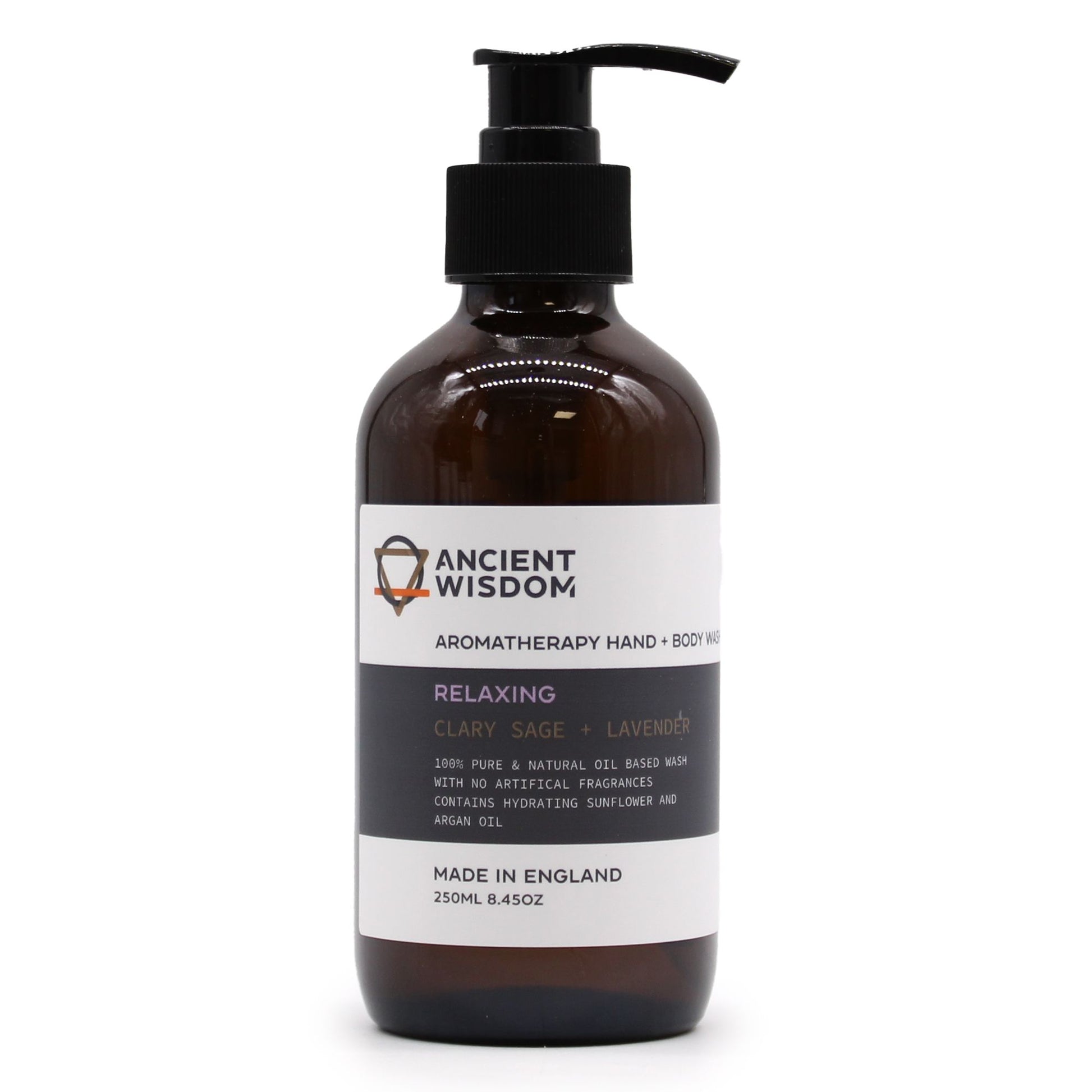 Clary Sage & Lavender Hand & Body Wash 250ml | Auro & Co