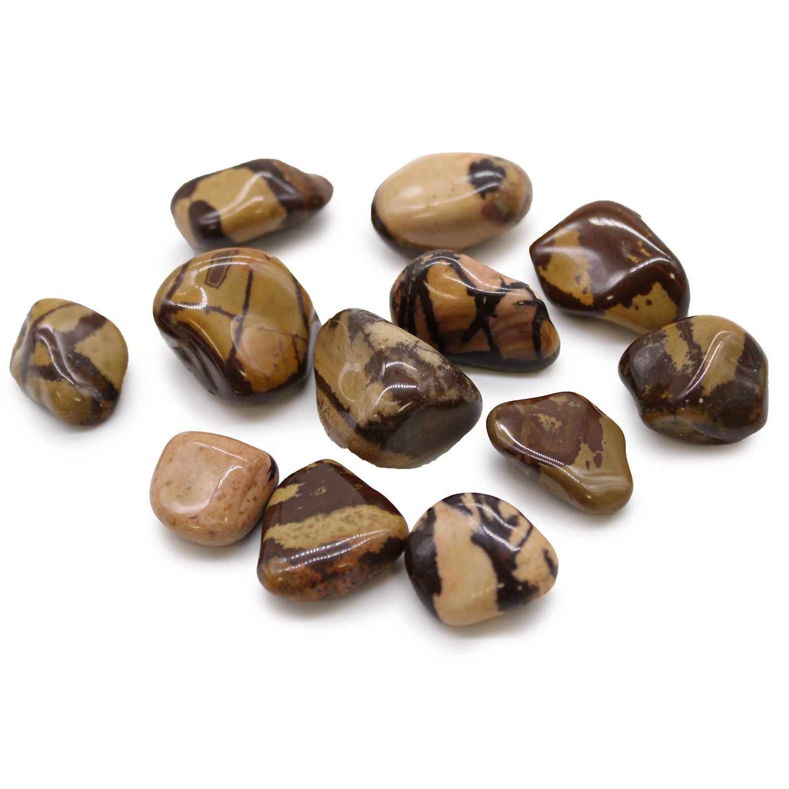 Medium African Tumble Stones - Jasper Nguni | Auro & Co