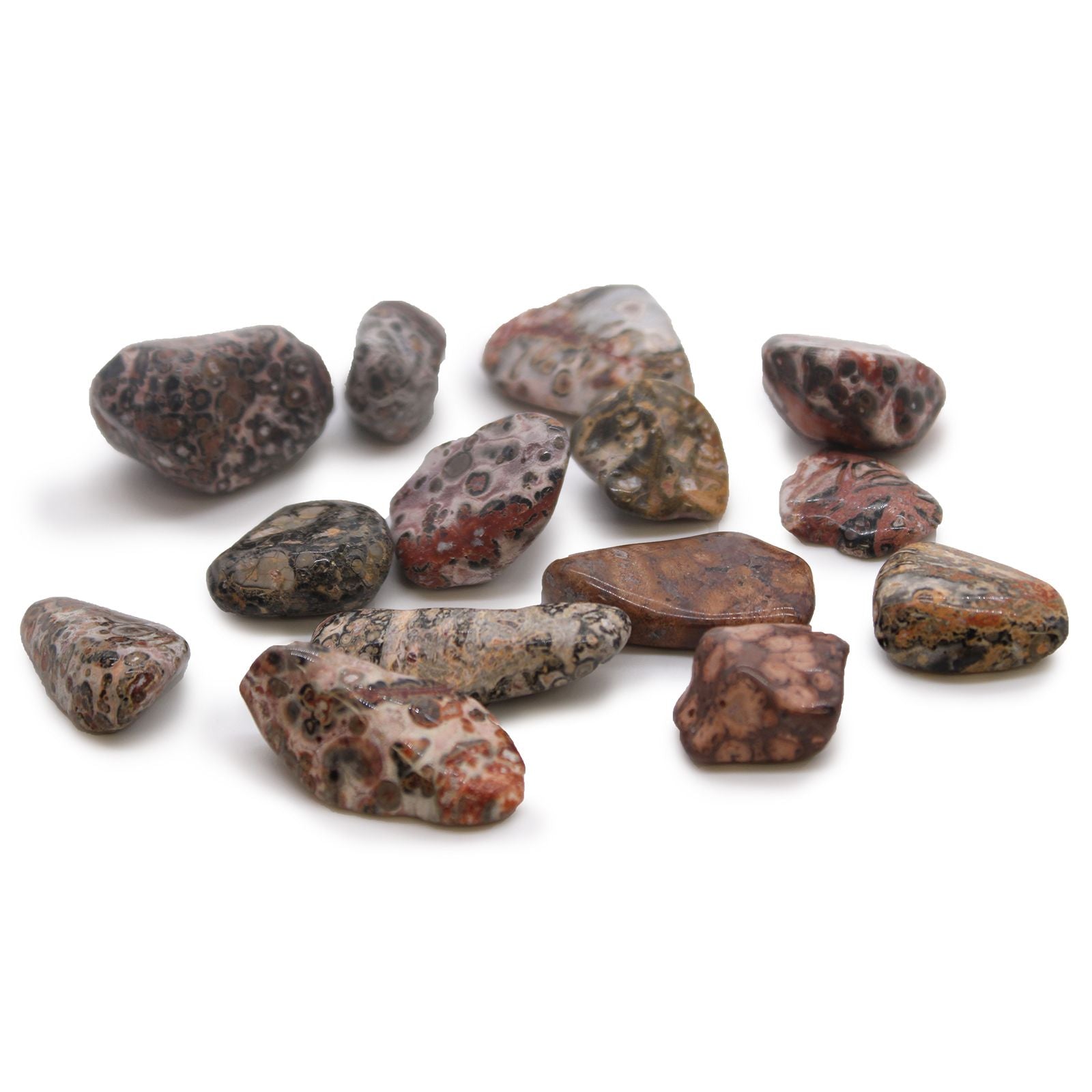 M Tumble Stone - Leopard Skin | Auro & Co