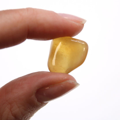 Small African Tumble Stones - Carnelian Agate - Mozambique – detail view