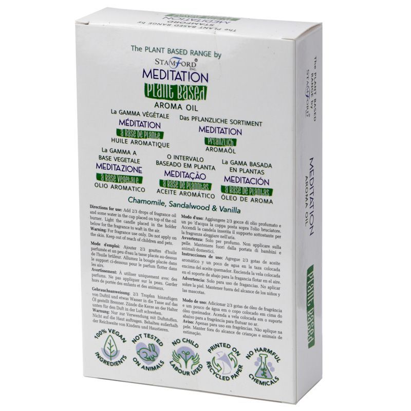 Meditation Plant Based Aroma Oil, 10ml
