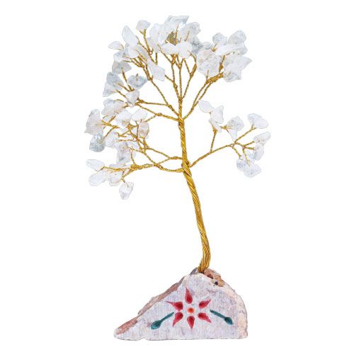 Indian Gemstone Trees Rock Crystal - 80 Stone | Auro & Co