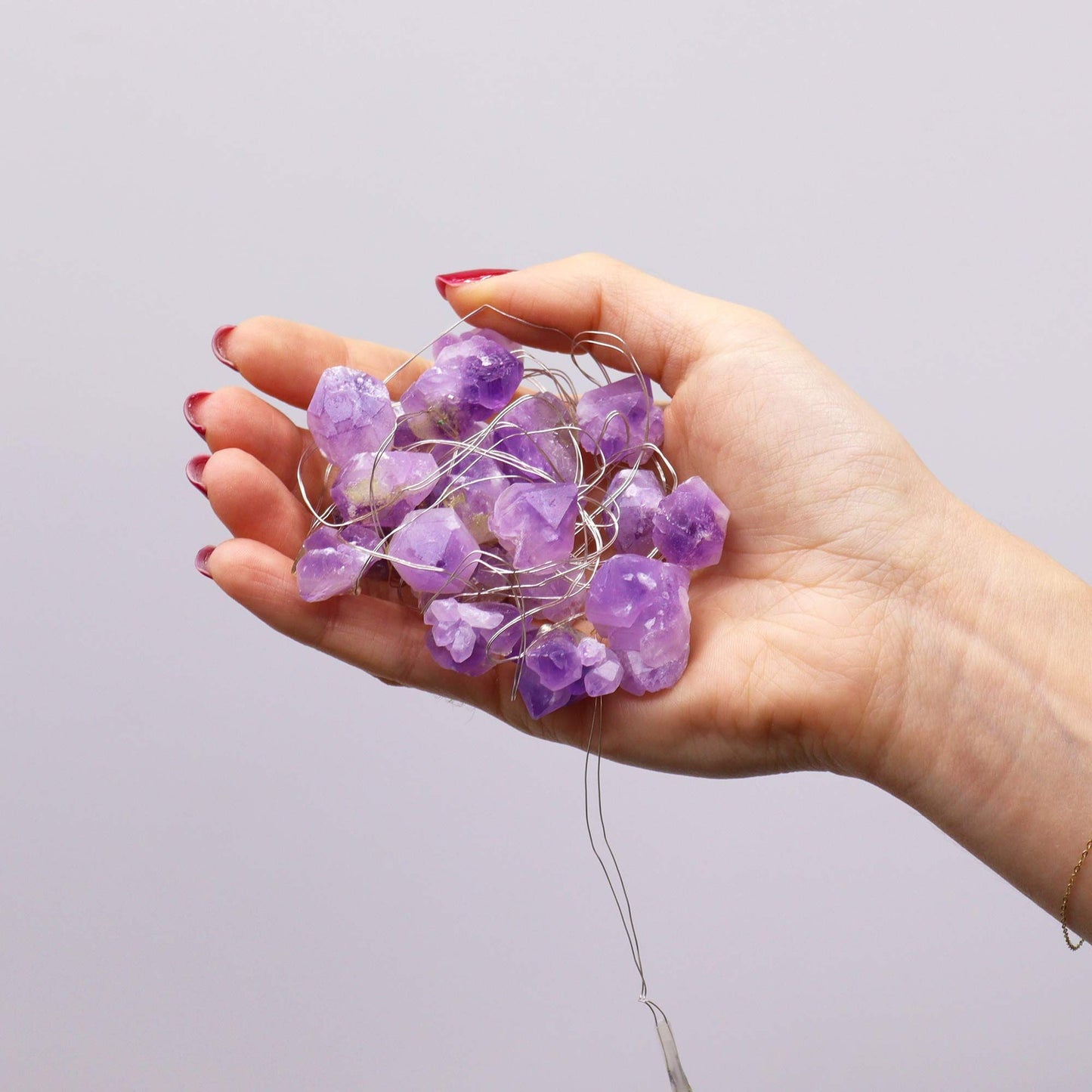Gemstone Enchantment Lights - Amethyst – packaging