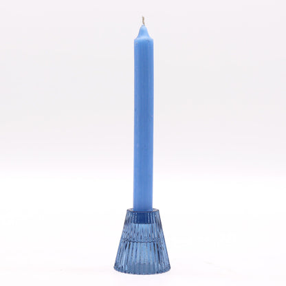 Flip Dinner Candle / Tealight Holder - Royal Blue