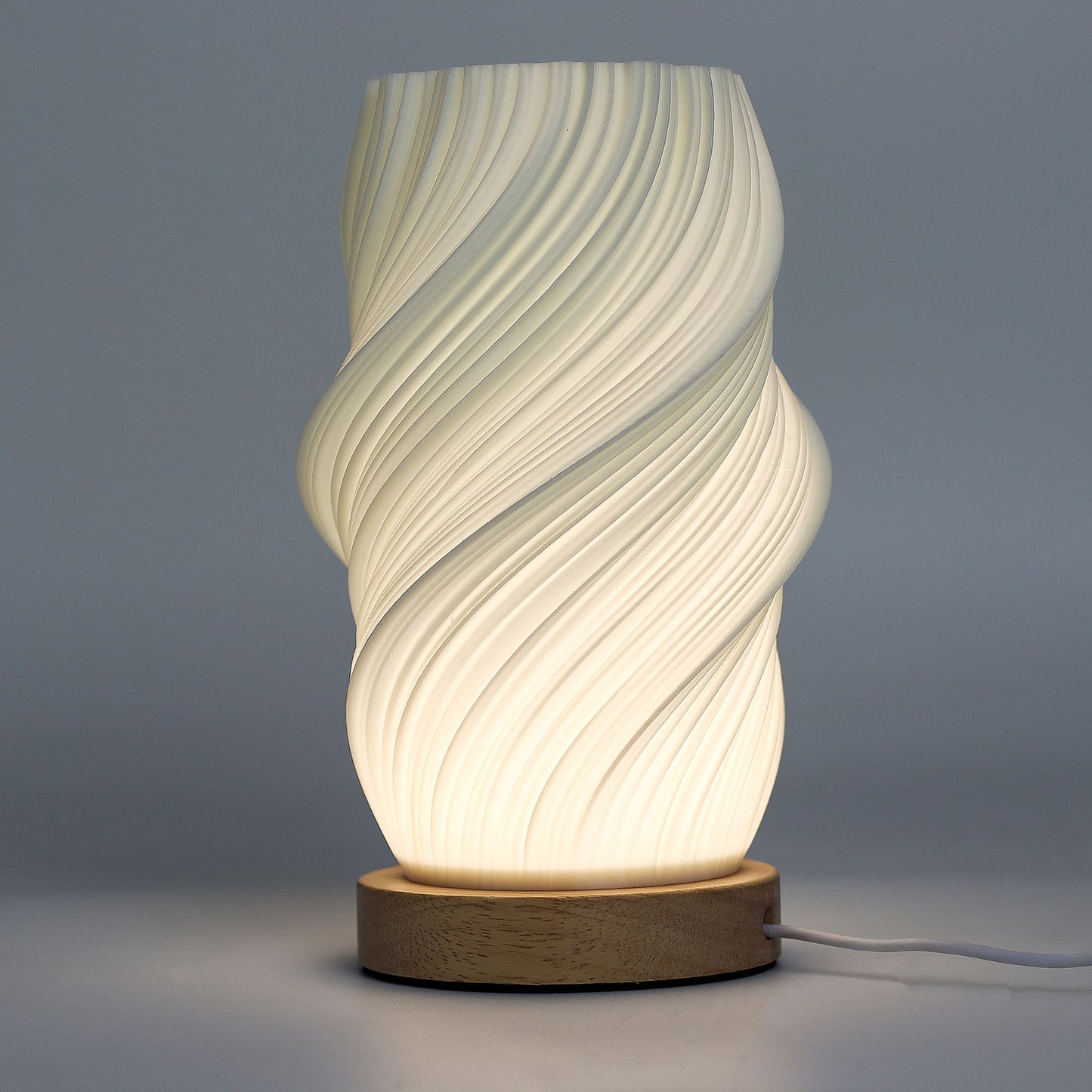 New Wave Lamp - USB - 3 settings - Cloud Twisted – lifestyle shot