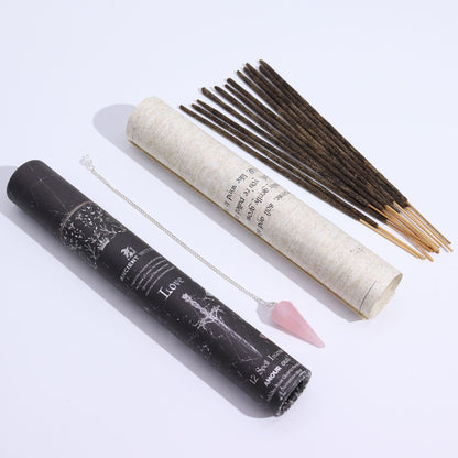 Ancient Witch Spell Incense – Love (Amour Oud Ritual Incense Set) – detail view