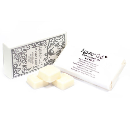 Sea Salt & Moss Wax Melts, Box of 8 - Agnes + Cat