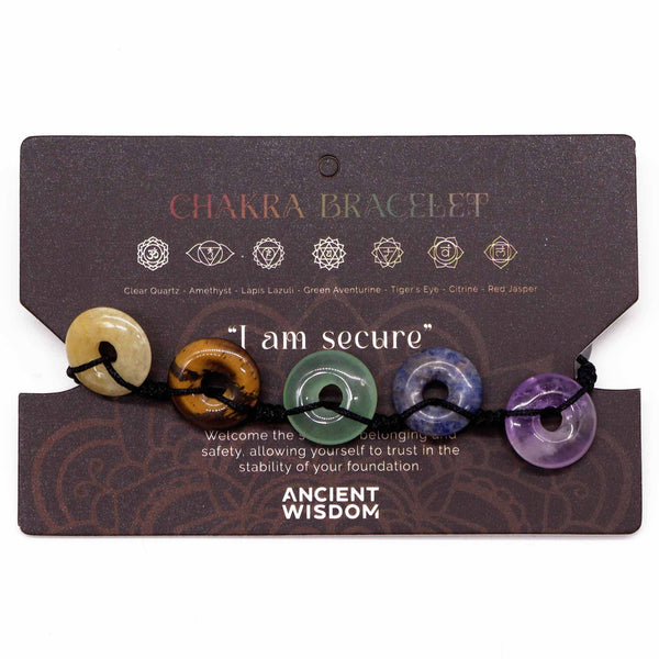 Chakra String Bracelet - Large Donuts | Auro & Co