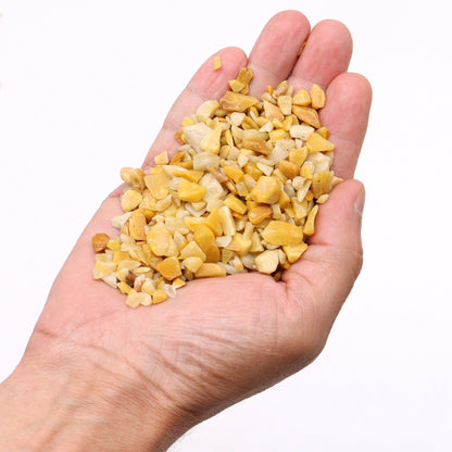 Golden Quartz Chips Gemstone Chips Bulk - 1KG – detail view