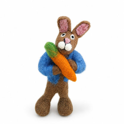 Felt Animal Charms, Mini Cute Set of 10, Hanging Decorations & Bag Charms