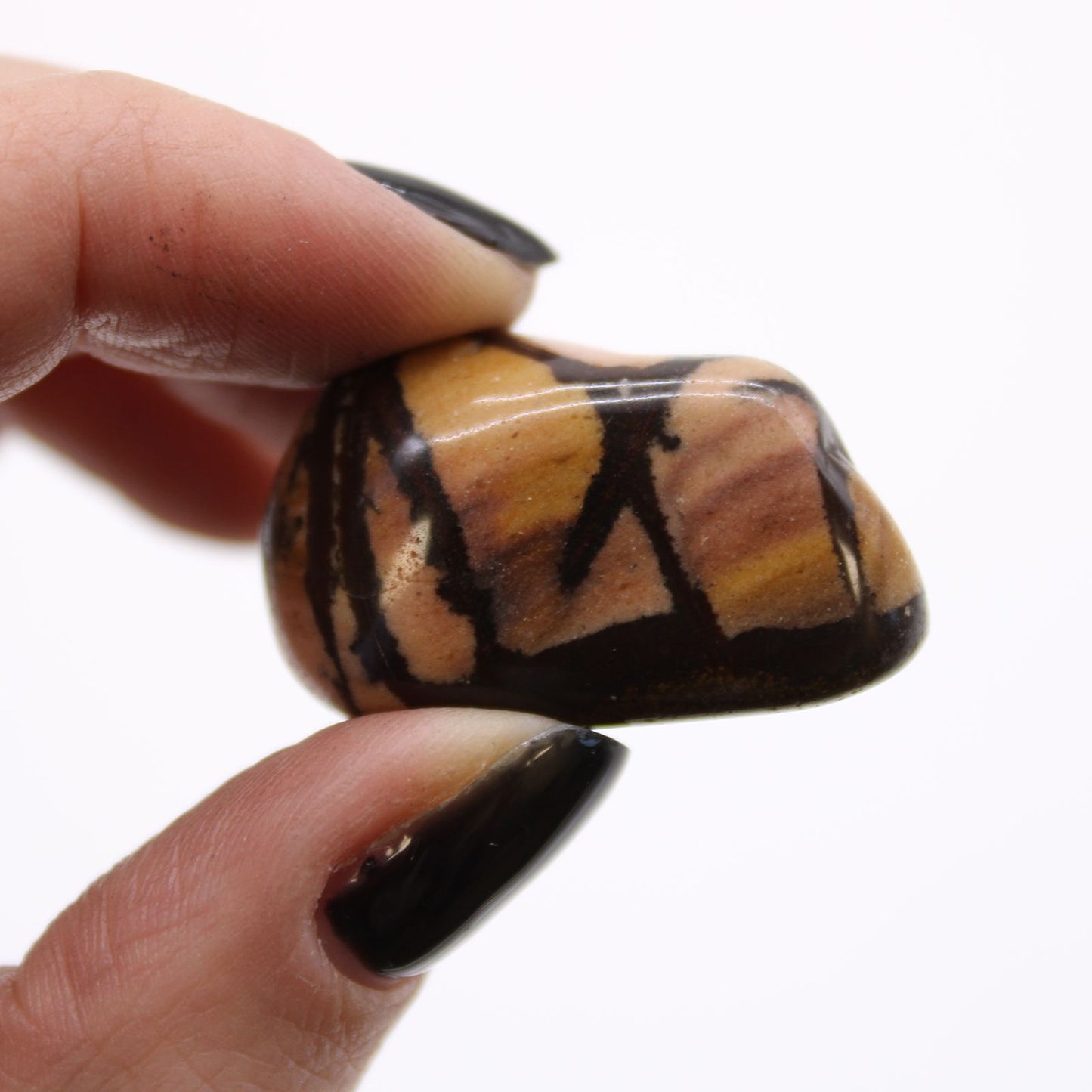 Medium African Tumble Stones - Jasper Nguni – lifestyle shot