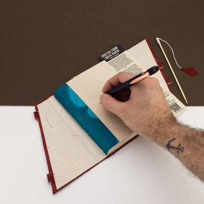 Ruby Lokta Notebook, Medium