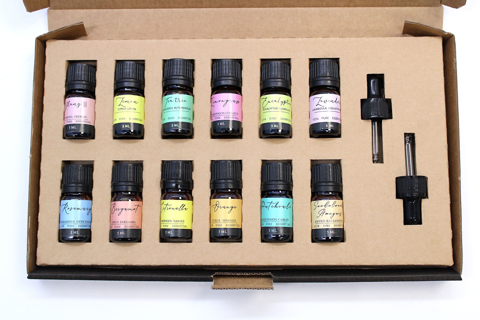 Aromatherapy Essential Oil Set - The Top 12 – detail view