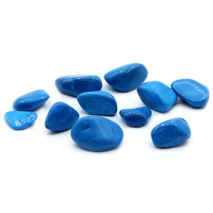 M Tumble Stone - Blue Howlite | Auro & Co