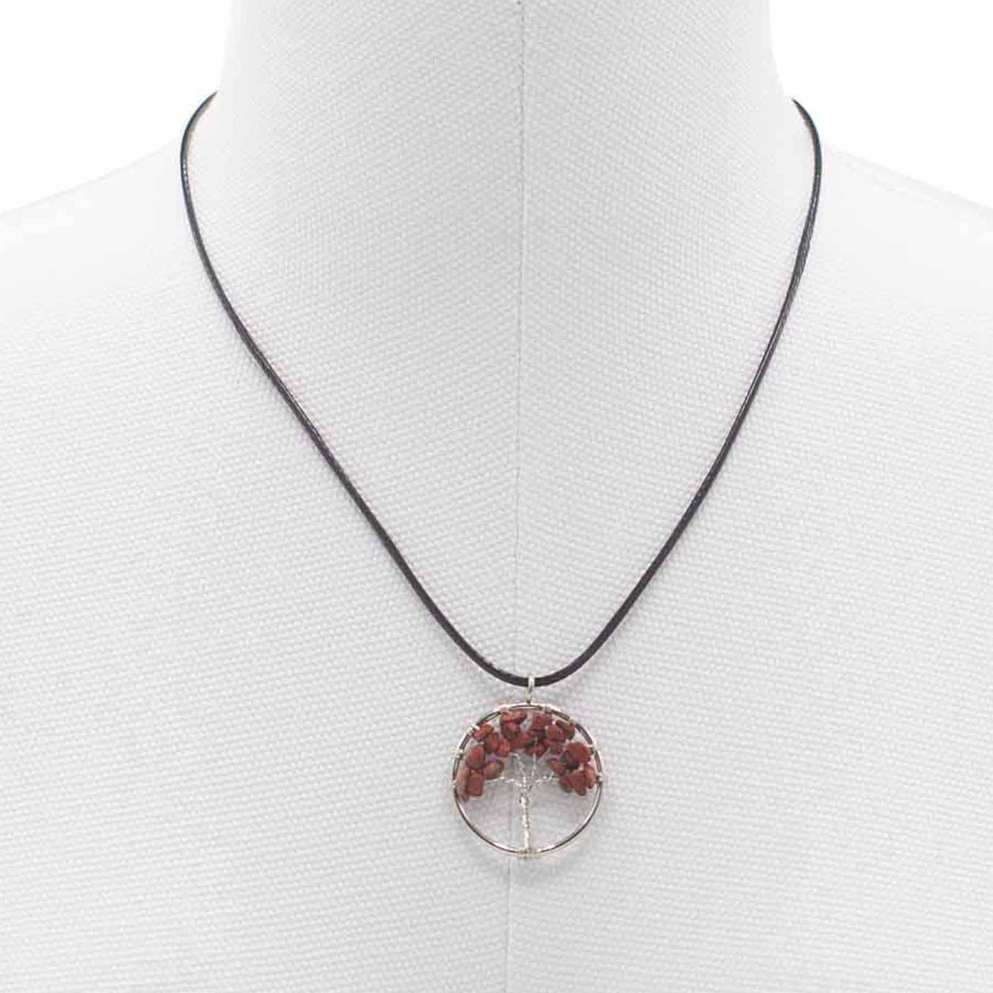 Tree of Life Pendant - Red Jasper – packaging