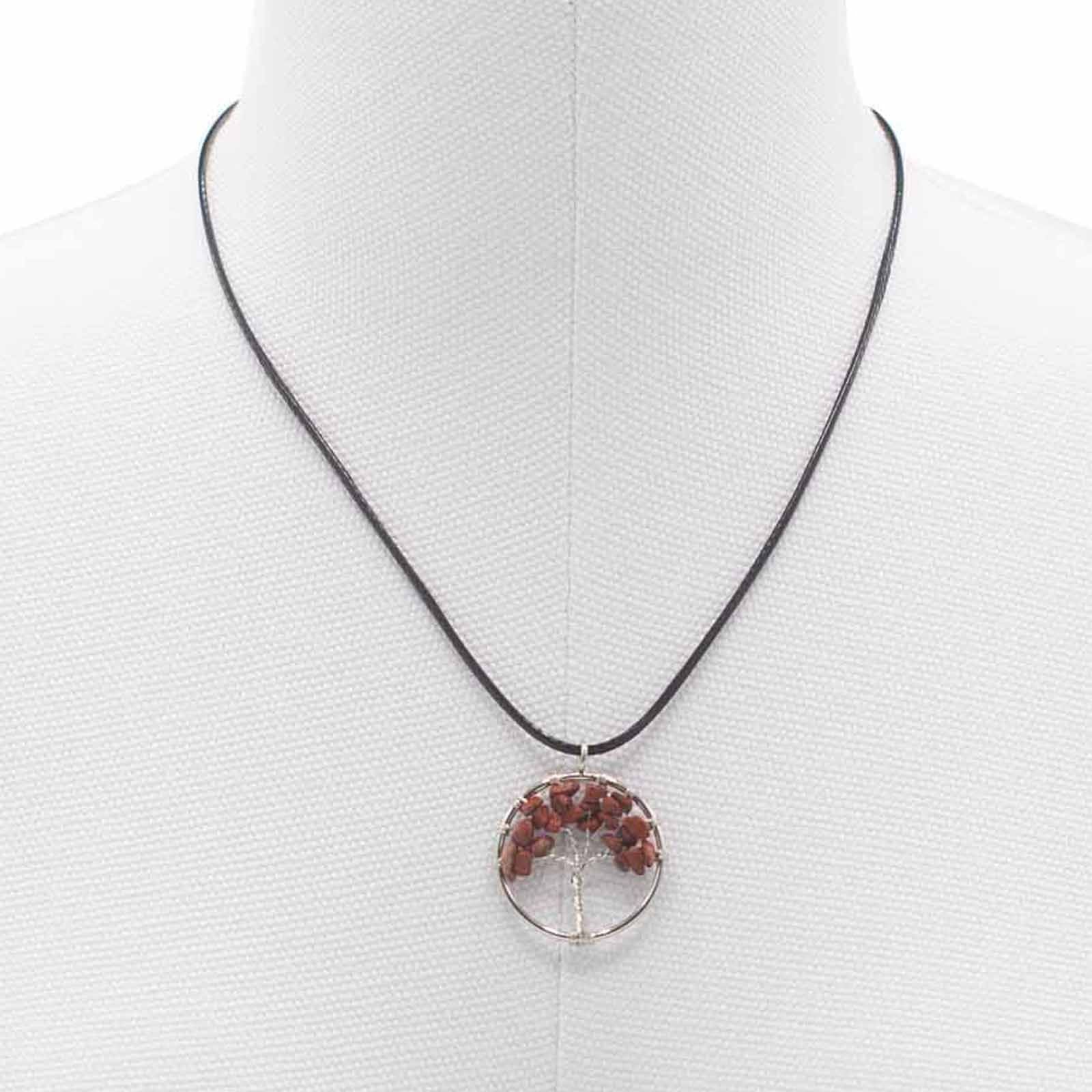 Tree of Life Pendant - Red Jasper – packaging