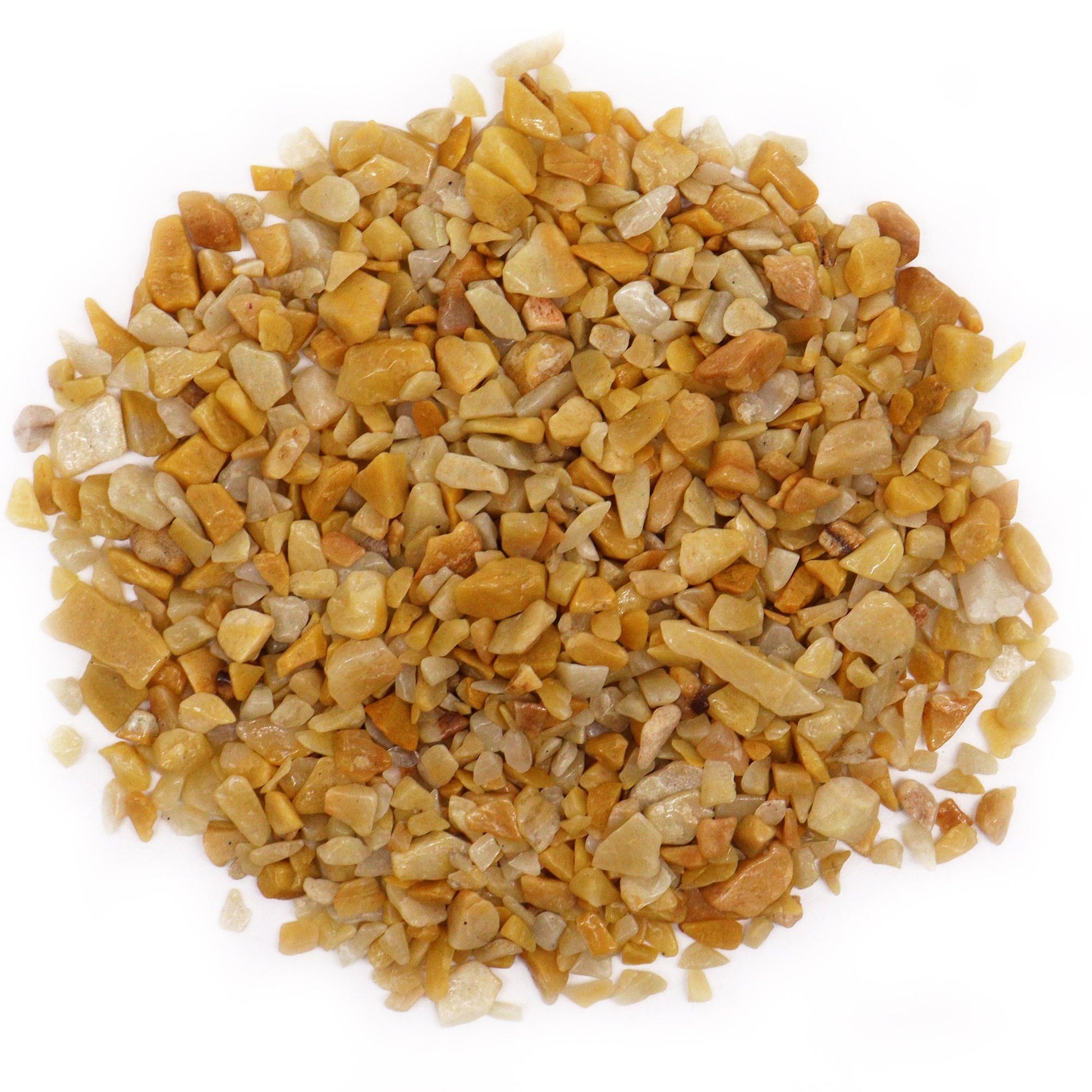 Golden Quartz Chips Gemstone Chips Bulk - 1KG | Auro & Co