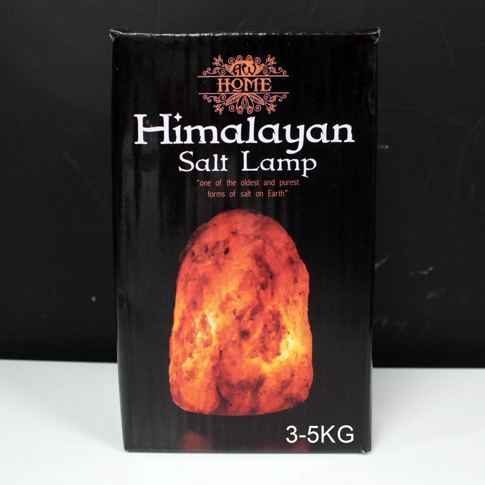 Quality Natural Salt Lamp - & Base apx 3-5kg – lifestyle shot