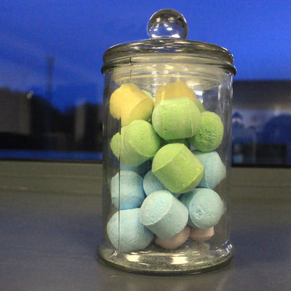 Classic Clear Apothecary Jar – Large 13×8cm