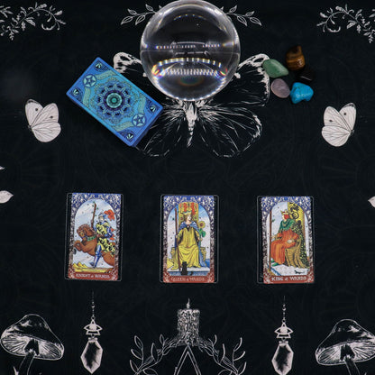 Ancient Witch - Tarot Reading Cloth (75 × 75 cm) – product image 5