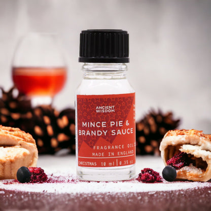 Mince Pie & Brandy Sauce Fragrance Oil 10ml – packaging
