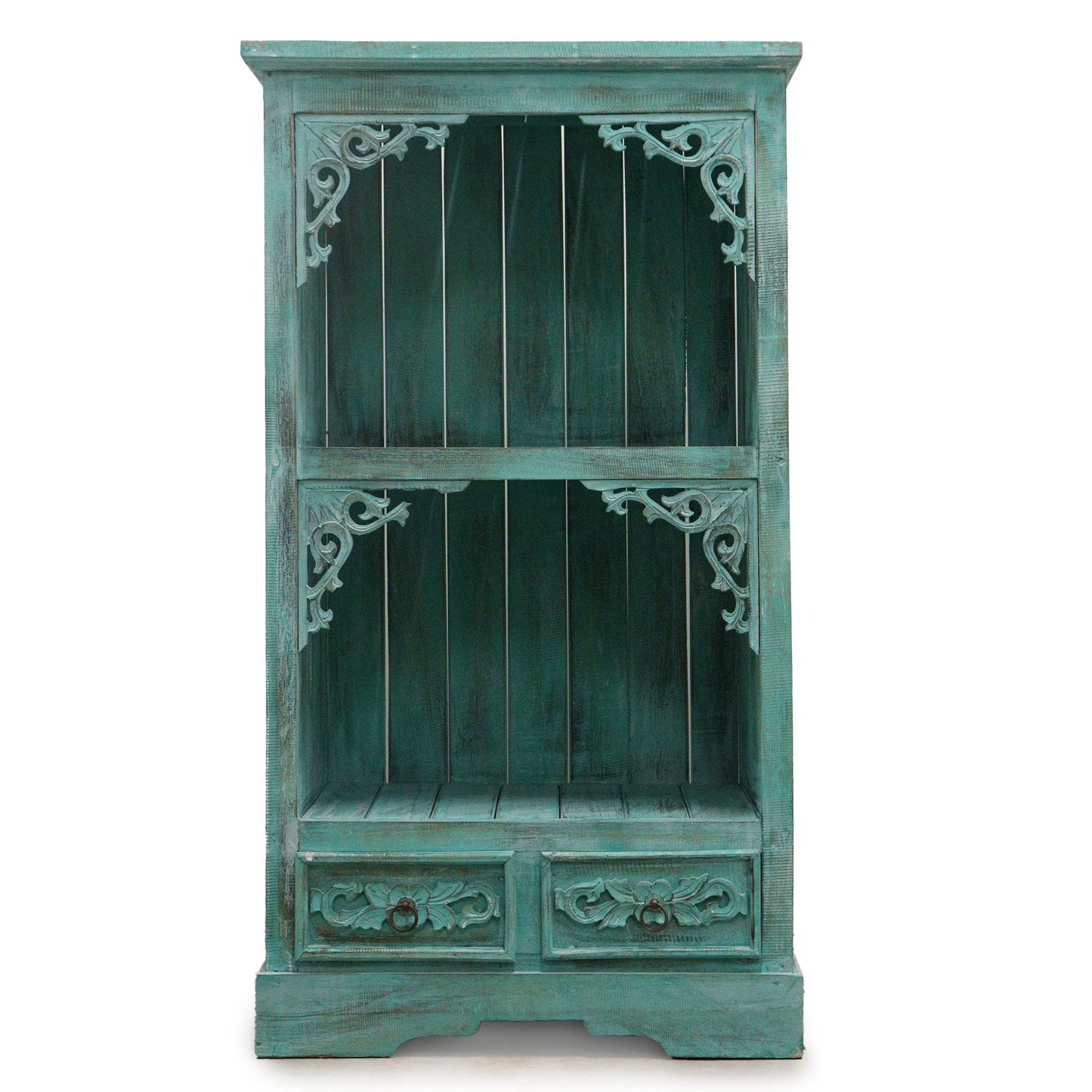 Bathroom Cabinet - Turquoise wash