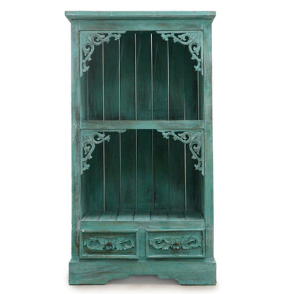 Bathroom Cabinet - Turquoise wash
