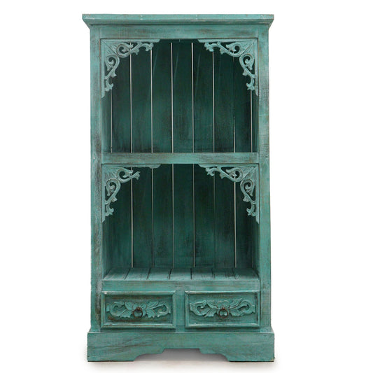 Bathroom Cabinet - Turquoise wash