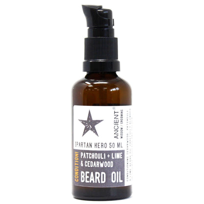 50ml Beard Oil - Spartan Hero - Condition! | Auro & Co