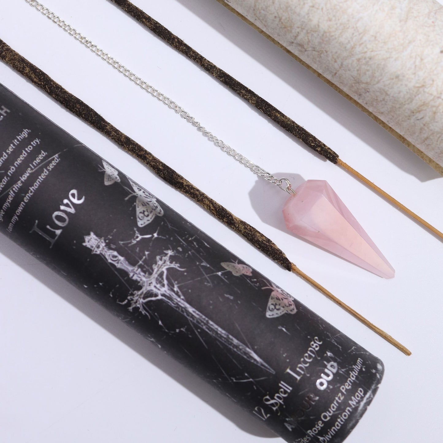Ancient Witch Spell Incense – Love (Amour Oud Ritual Incense Set) – packaging