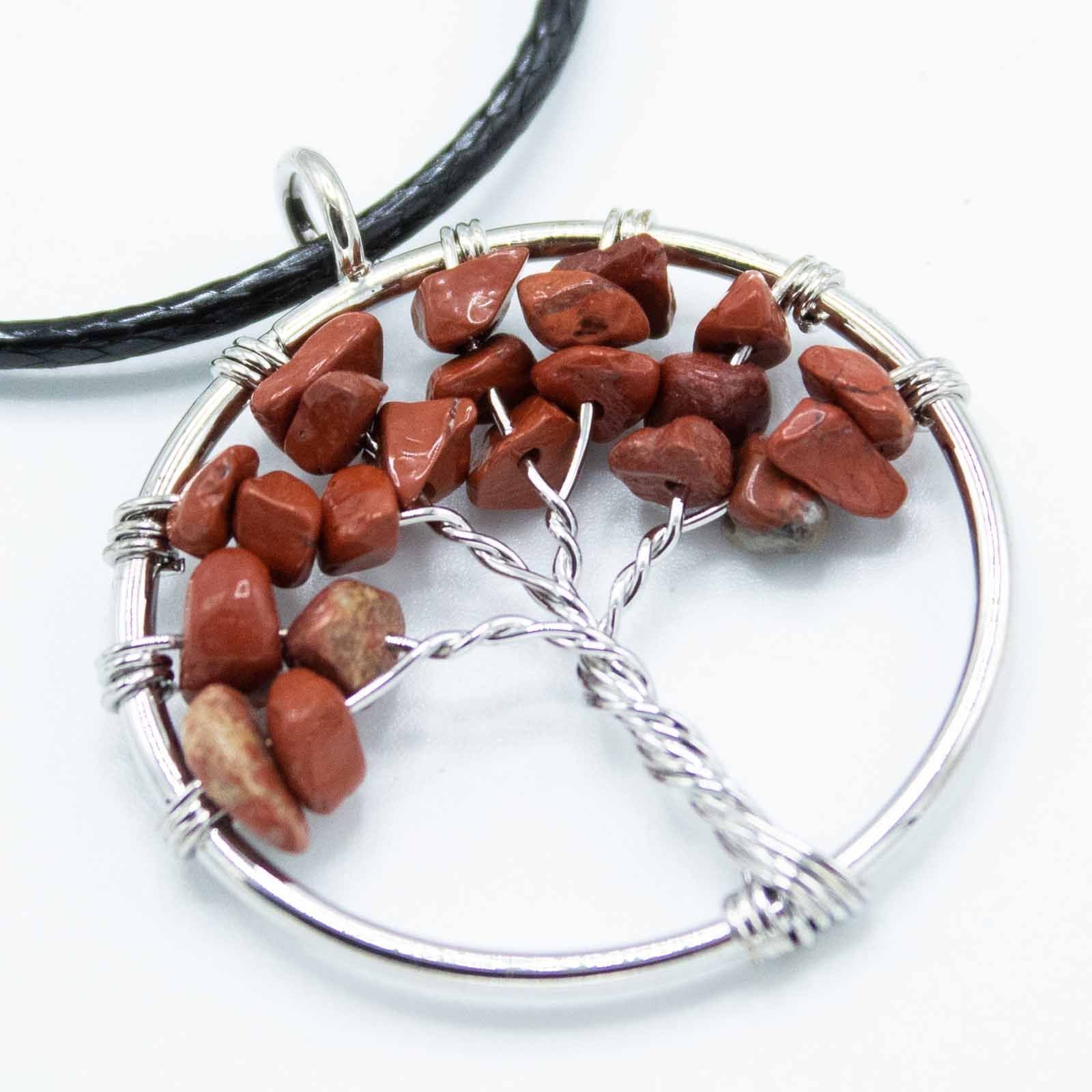 Tree of Life Pendant - Red Jasper – product image 5