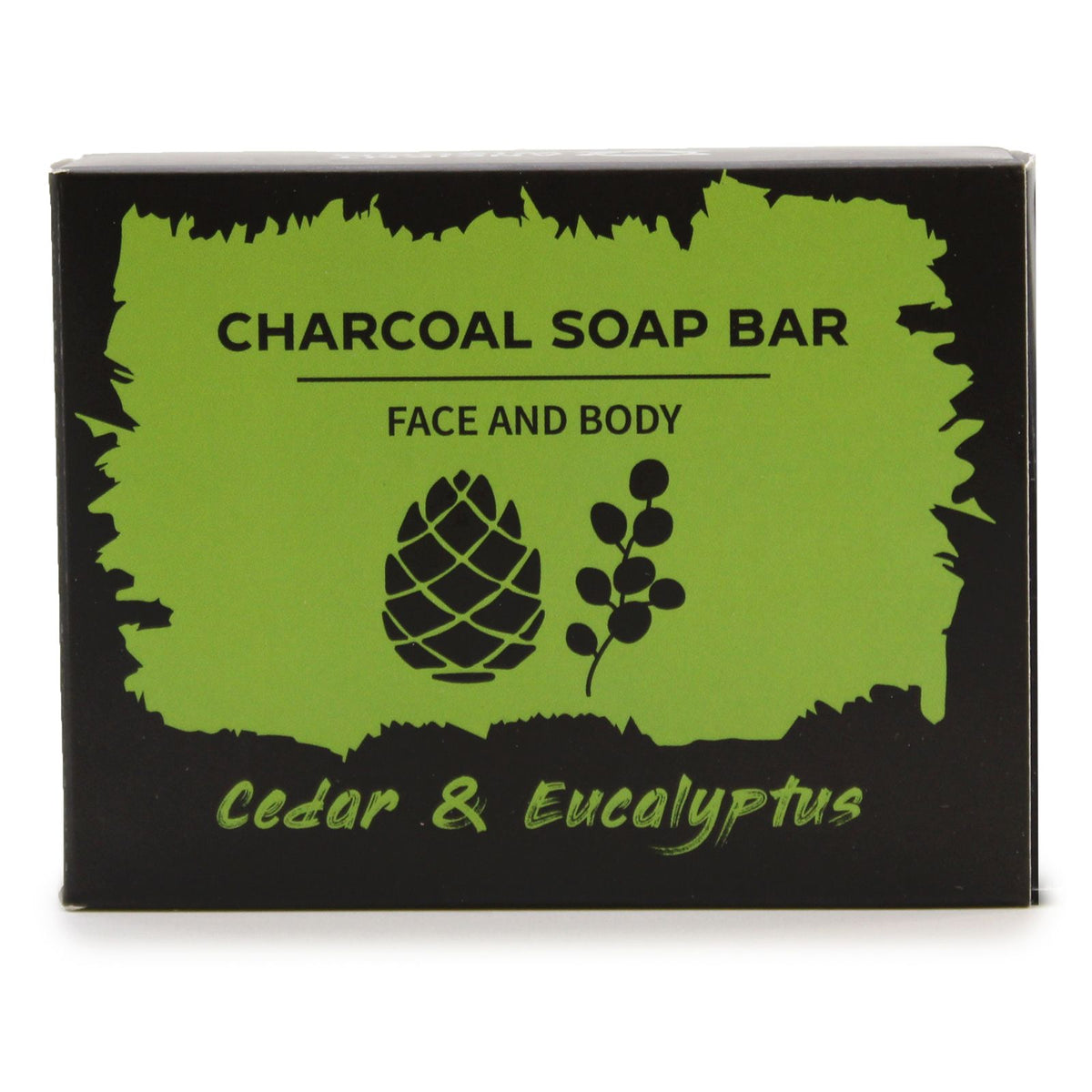 Eucalyptus & Cedarwood Charcoal Soap Bar, 85g